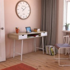 Versa Pisalna miza Versa 21300002 Jeklo PVC MDF Les 48 x 76 x 120 cm