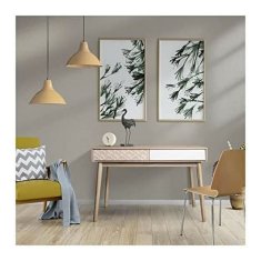 BigBuy Pisalna miza Sofia Wood MDF Wood 120 x 55 x 78 cm