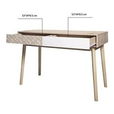 BigBuy Pisalna miza Sofia Wood MDF Wood 120 x 55 x 78 cm