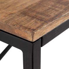 BigBuy Pisalna miza 120 x 55 x 90 cm Les Železo