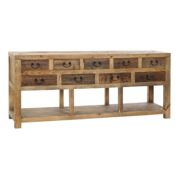DKD Home Decor Bočna omara DKD Home Decor starinski zaključek borovničevina (190 x 45 x 80 cm)