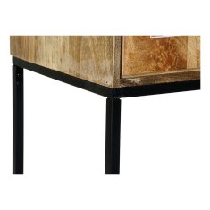 DKD Home Decor Bivak DKD Home Decor Bela Črna Zlata Temno rjava 84 x 43 x 152 cm