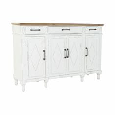 DKD Home Decor Bivak DKD Home Decor Bela rjava Pinewood Plastika 160 x 42 x 105 cm