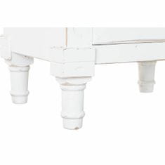 DKD Home Decor Bivak DKD Home Decor Bela rjava Pinewood Plastika 160 x 42 x 105 cm