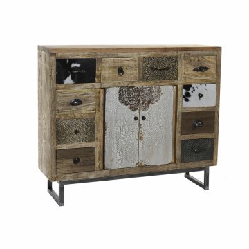 DKD Home Decor Bivak DKD Home Decor Usnje Medenina Mango les (108 x 31 x 91 cm)