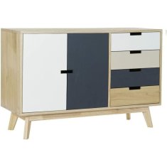 DKD Home Decor Bivak DKD Home Decor Paolownia les MDF Les (100 x 35 x 65,5 cm)