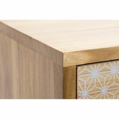 DKD Home Decor Bivak DKD Home Decor Naravni les Bela (95,5 x 26 x 67,5 cm)