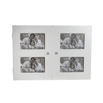 DKD Home Decor Prevleka DKD Home Decor Foto okvir Counter White (46 x 32 x 8 cm)