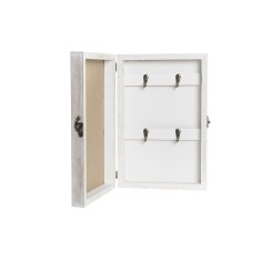 DKD Home Decor Omarica za ključe DKD Home Decor Kolo Siva MDF (20 x 6 x 30 cm)