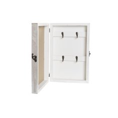 DKD Home Decor Omarica za ključe DKD Home Decor Grey MDF White (20 x 6 x 30 cm)