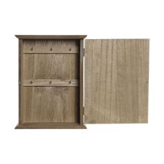 DKD Home Decor Omarica za ključe DKD Home Decor Natural MDF White (20 x 6,5 x 26 cm)