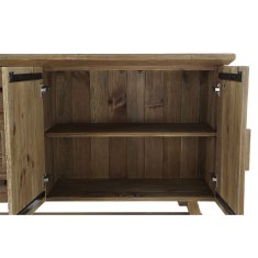 DKD Home Decor Bivak DKD Home Decor Multicolor Wood Recikliran les 180 x 45 x 90 cm