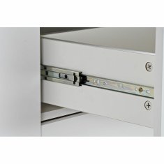 DKD Home Decor Bivak DKD Home Decor Bela črna kovina Rjava MDF (164,5 x 40 x 82 cm)