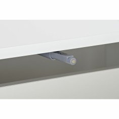 DKD Home Decor Bivak DKD Home Decor Bela črna kovina Rjava MDF (164,5 x 40 x 82 cm)