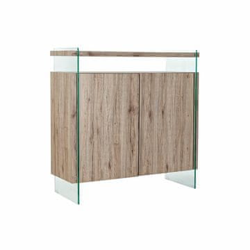 DKD Home Decor Bivak DKD Home Decor Naravni MDF kaljeno steklo (120 x 44 x 120 cm)