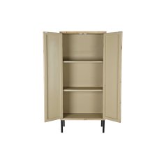DKD Home Decor Omara DKD Home Decor Črna naravna kovina Jedla MDF les 70 x 35 x 156 cm