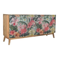 DKD Home Decor Bivak DKD Home Decor Naravni večbarvni mangov les (160 x 45 x 75 cm)