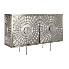 DKD Home Decor Bivak DKD Home Decor Šampanjec Kovina Mango les 154 x 43 x 99,5 cm
