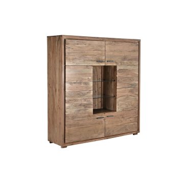 DKD Home Decor Omare DKD Home Decor 145 x 40 x 153 cm Kristalno rjava akacija