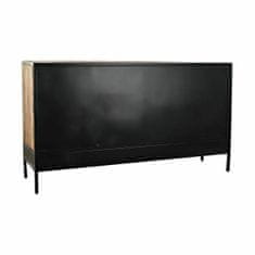 DKD Home Decor Bivak DKD Home Decor Rjava črna kovina Mango les (160 x 40 x 90 cm)