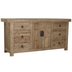DKD Home Decor Bivak DKD Home Decor Naravni les (180 x 45 x 85 cm)