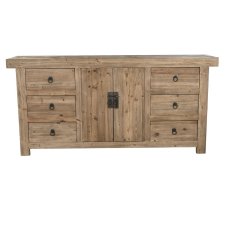DKD Home Decor Bivak DKD Home Decor Naravni les (180 x 45 x 85 cm)