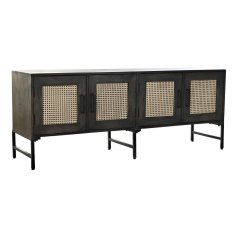 DKD Home Decor Bivak DKD Home Decor Rjava ratan Mango les (155 x 40 x 61,5 cm)