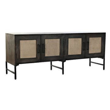 DKD Home Decor Bivak DKD Home Decor Rjava ratan Mango les (155 x 40 x 61,5 cm)