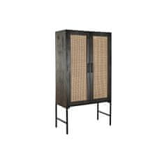 DKD Home Decor Bivak DKD Home Decor Les Mango les Rjava Črna 85 x 40 x 162,5 cm