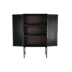 DKD Home Decor Bivak DKD Home Decor Les Mango les Rjava Črna 85 x 40 x 162,5 cm