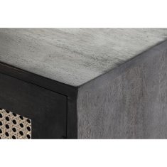 DKD Home Decor Bivak DKD Home Decor Rjava ratan Mango les (155 x 40 x 61,5 cm)