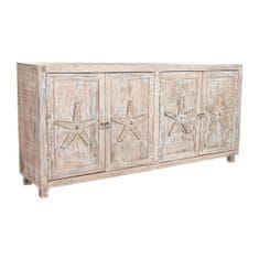 DKD Home Decor Bivak DKD Home Decor Naravna bela Mango les (193 x 40,6 x 91,4 cm)