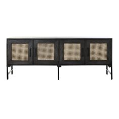 DKD Home Decor Bivak DKD Home Decor Rjava ratan Mango les (155 x 40 x 61,5 cm)
