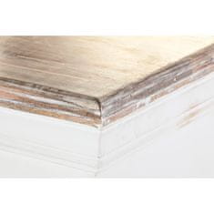 DKD Home Decor Bivak DKD Home Decor Bela Naravni les Mango les 122 x 25 x 91 cm