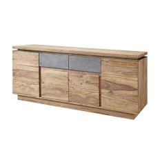 DKD Home Decor Bivak DKD Home Decor Natural Grey (175 x 45 x 72 cm)
