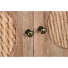 DKD Home Decor Bivak DKD Home Decor Rjava Naravni ratan Mango les 150 x 40 x 65 cm