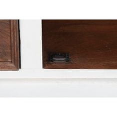 DKD Home Decor Bivak DKD Home Decor Bela Temno rjava Mango les (180 x 46 x 83 cm)