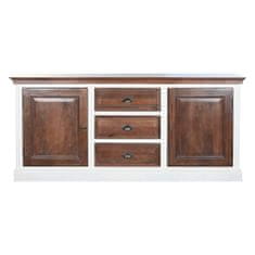 DKD Home Decor Bivak DKD Home Decor Bela Temno rjava Mango les (180 x 46 x 83 cm)