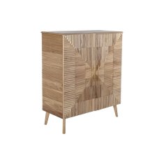 DKD Home Decor Bivak DKD Home Decor Zlata svetlo rjava MDF les 100 x 44 x 118 cm