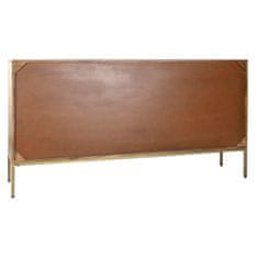 DKD Home Decor Bivak DKD Home Decor Zlata temno rjava kovina Mango les 170 x 40 x 90 cm