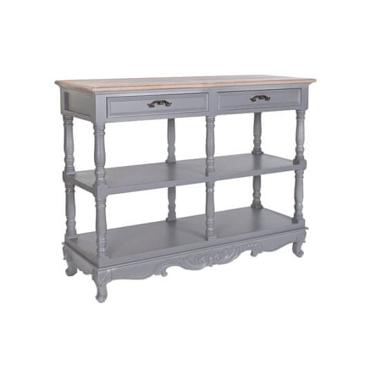 DKD Home Decor Bivak DKD Home Decor 117 x 39 x 89 cm Siva Naravna Paolownia les MDF Les