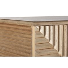 DKD Home Decor Bivak DKD Home Decor Zlata svetlo rjava MDF les 100 x 44 x 118 cm