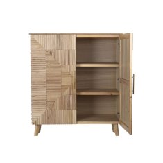 DKD Home Decor Bivak DKD Home Decor Zlata svetlo rjava MDF les 100 x 44 x 118 cm