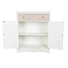 DKD Home Decor Omarica DKD Home Decor Bela Naravna kristalna jelka 86 x 40 x 180 cm 80 x 42 x 180 cm