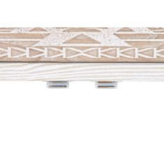 DKD Home Decor Omarica DKD Home Decor Bela Naravna kristalna jelka 86 x 40 x 180 cm 80 x 42 x 180 cm