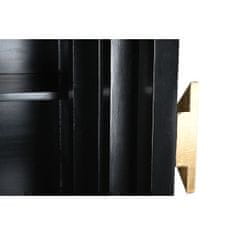 DKD Home Decor Omare DKD Home Decor Črna bela kostna smola MDF les (75 x 40 x 180 cm)