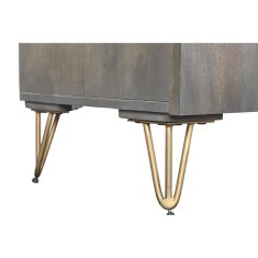 DKD Home Decor Bivak DKD Home Decor Metal Brown Mango les (177 x 45 x 77 cm)