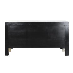 DKD Home Decor Bivak DKD Home Decor Modra kremna svetlo rjava Elm (145 x 40 x 81 cm)