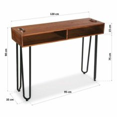 Versa Dvorana Malak Wood (120 X 90 x 35 cm)