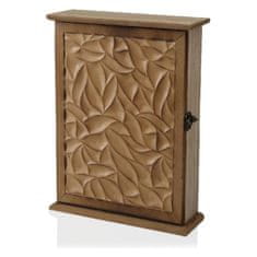 Versa Omarica za ključe Naravni les MDF (6,5 x 27 x 20 cm)